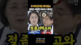추미애 공격나선 이해식