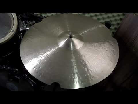 22 A Mod, 2325g (down from 3634g) after patina - cymbalutopia com