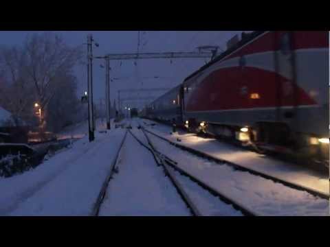 IC 346 ''Dacia'' Bucuresti Nord-Viena pleaca din statia Brasov