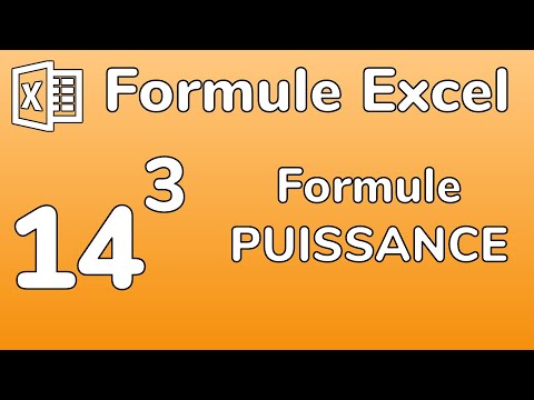 Excel - Formule PUISSANCE - Calculer des puissances avec Excel - Docteur Excel