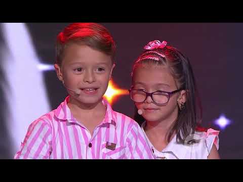 Audición a ciegas. Voz Kids 2022 "Un Año" Victoria y Jacobo Agudelo