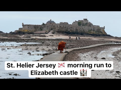St. Helier Jersey 🇯🇪 morning run to Elizabeth Castle