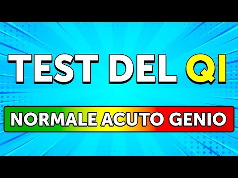 Metti Alla Prova Il Tuo QI Con Questo Test!