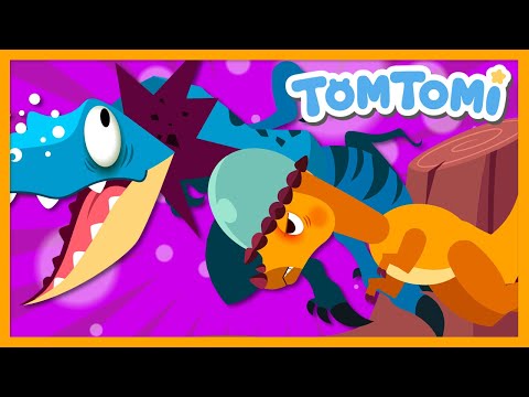 Pachycephalosaurus song | The Head-butting dinosaurs | Dinosaur Cartoon | TOMTOMI Songs for Kids