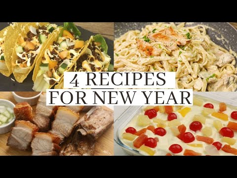 4 RECIPES FOR NEW YEAR ( Perfect Recipes for Media Noche )