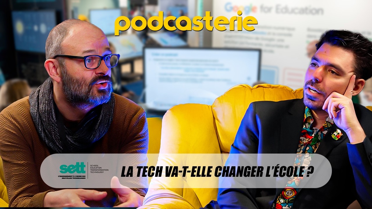 L'IA AU SERVICE DES COURS DE SCIENCES ?! - LA PODCASTERIE AU SETT #1