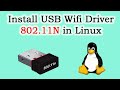 Install USB Wifi Driver In Linux