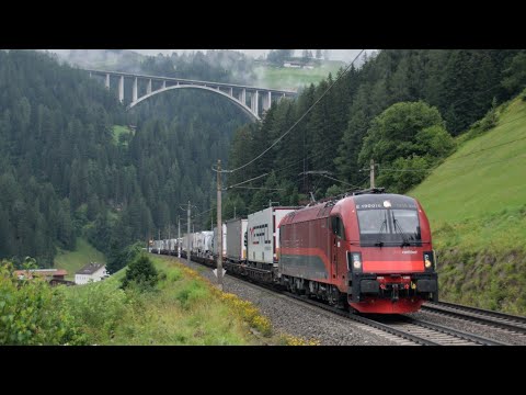 🇦🇹⛰️Tarvis Umleiter an der Brennerbahn in St.Jodok mit TXL, ÖBB, Lokomotion, Makros🔊 und mehr⛰️🇦🇹