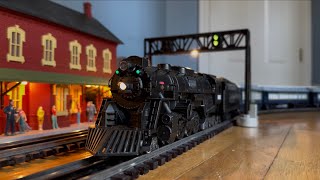 Morning run session with New York Central 9402 and the C&O Mallet locomotives