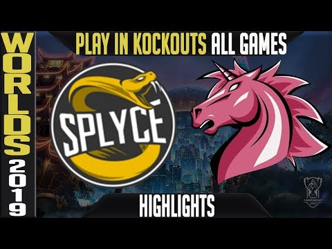 SPY vs UOL Highlights ALL GAMES | Worlds 2019 Play In Knockouts | Splyce vs Unicorns of Love