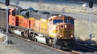 preview picture of video 'BNSF 9952 Benton City, WA'