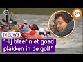 Open NK freestyle kanoën in Nijmegen door harde stroming