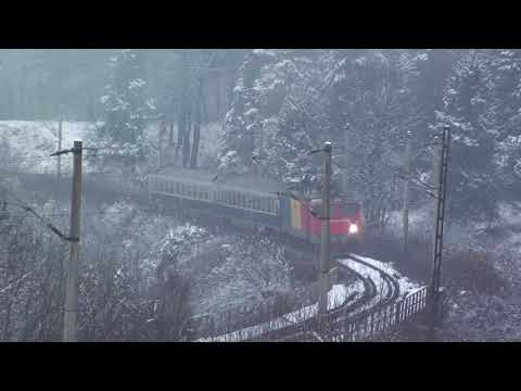 Tren R5703 Suceava - Ilva Mica cu 41-0465-9 a depoului Suceava Nord - 01.12.2020