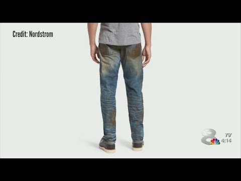 Nordstrom sells 'dirty' jeans, with fake mud for $425