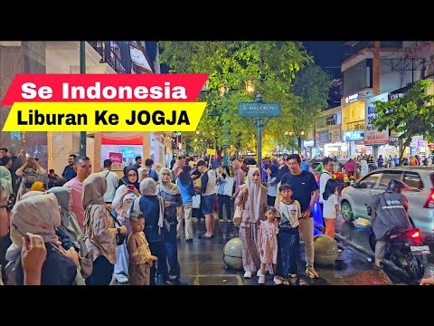 RAMAINYA YOGYAKARTA UNGGULI BALI SAAT LIBUR AKHIR TAHUN | WISATA MALIOBORO JOGJA TERBARU