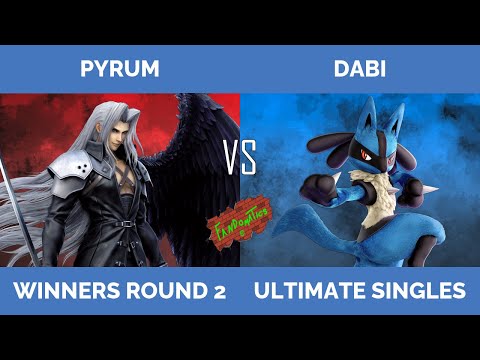 Fandomatic Con 2022: SSBU Winners R2 – Pyrum (Sephiroth) vs Dabi (Lucario, Little Mac)