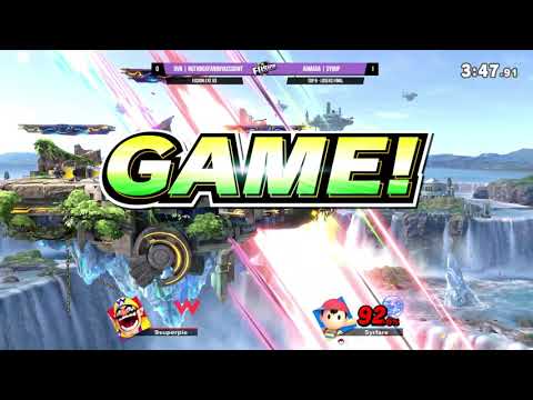 Fusion.exe 63 - Armada Syrup (Ness) vs RVN 9SuperPie (Wario) - Top 8 - Losers Final