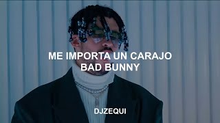 Bad Bunny - Me Importa Un Carajo (Lyrics/Letra)