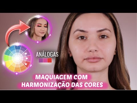 VIDEO AULA narrada - MAQUIANDO CLIENTE esfumado com colorimetria na HARMONIZAÇÃO DAS CORES
