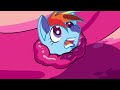 A Dash o' Pinkie Rainbow Cupcakes (2D Animation)