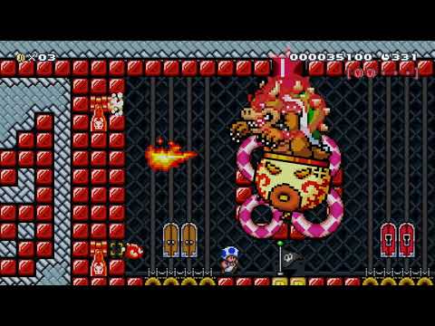 Firey Monarch-2 MarioMania by 。Shadow。 🍄 Super Mario Maker 2 ✹Switch✹ #apj