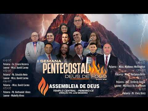 AO VIVO | 4ª Noite da I Semana Pentecostal - Obreiros e Dirigentes | ADTC Pereiro/CE