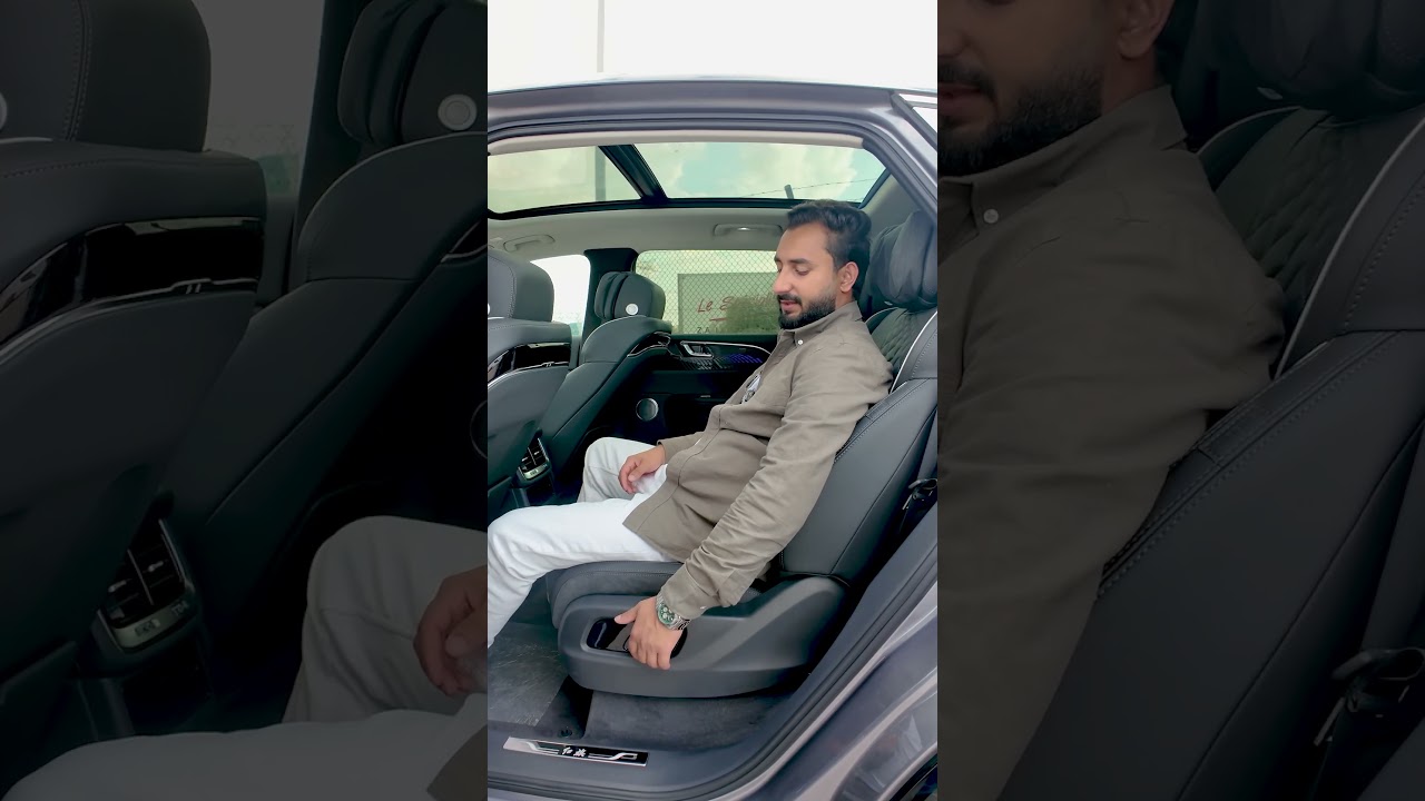 HONGQI HS9 Hongqi E-HS9 Flagship VIP SEATS video