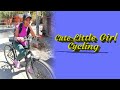 Cute Little Girl Cycling Adorable Overloaded Charm Bengaluru Swathisandy1919