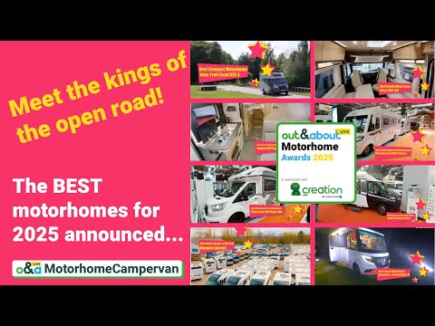 THE BEST MOTORHOMES OF 2025 - see all the award winners, including Motorhome of the Year