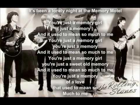 The Rolling Stones - Memory Motel  (with lyrics)