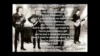 The Rolling Stones - Memory Motel  (with lyrics)