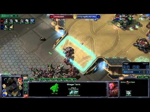SeKo Starcraft - Terran Mech Against Protoss - Platinum League HOTS SC2 Replay