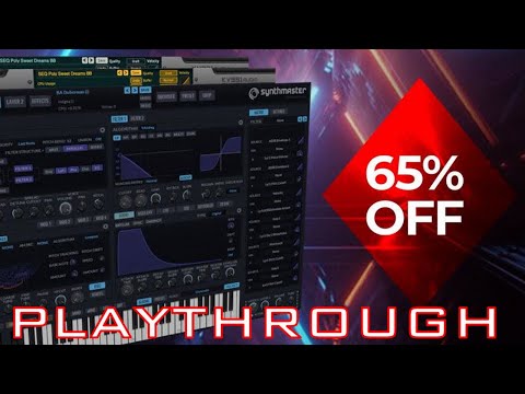 65% off SynthMaster 2.9 by KV331 Audio PLAYTHROUGH