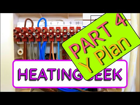How to wire with detailed logical fault finding:  Y plan heating system. 3 Port valve wiring.
