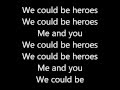 Alesso (We could be) - Heroes | Lyrics 