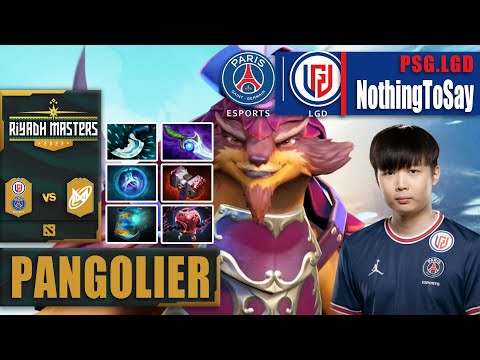 PSG.LGD vs NGX | NOTHINGTOSAY PANGOLIER TOTAL BEAST SO IMBA | RIYADH MASTERS 2022 Dota 2 Highlights
