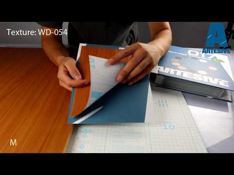 Artesive WD-054 Light Birch - Texture Model of Self-adhesive Film