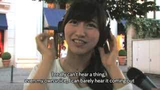 Parrot Zik Headphones Tested in Tokyo [English Subtitles]