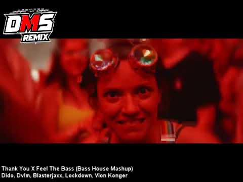 Thank You X Feel The Bass (Bass House Mashup) - Dido, Dvlm, Blasterjaxx, Lockdown, Vion Konger