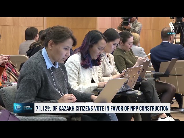 АЭС қурилиши учун 71,12 фоиз овоз берилди
