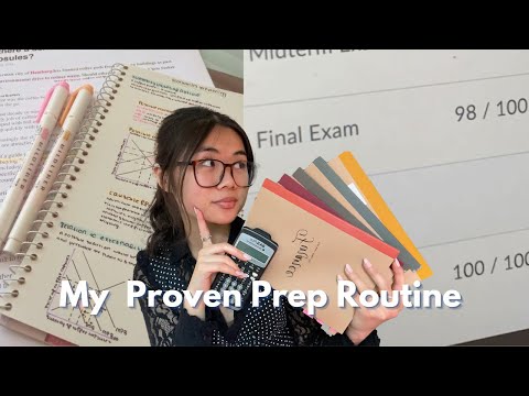 How I Prep for Final Exams as a 4.0 Student 💯📚