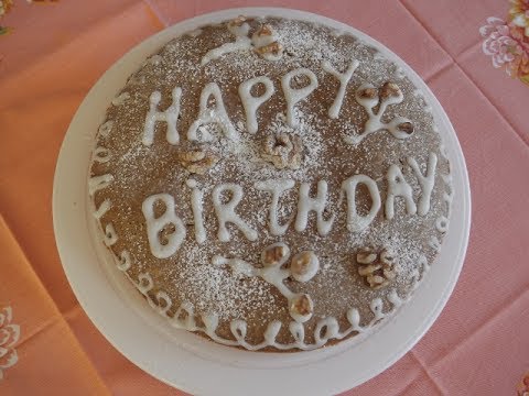 WALNUT AND ALMOND VEGAN CAKE - STAVROS' KITCHEN - VEGAN CUISINE