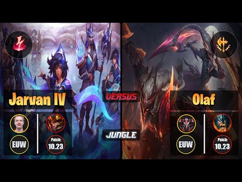 Jankos JARVAN IV (Jungle) [Electrocute] VS OLAF - Grandmaster EUW PreSeason  Patch 10.23