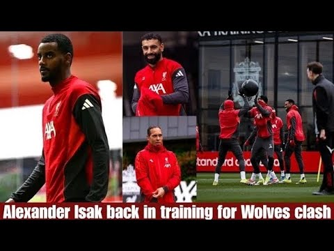 Isak ist zurück! Liverpools Training explodiert, als der Stürmer nach seiner Verletzung zurückkeh...