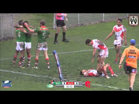 2014 Real NRL Major Semi Final 1st Grade Highlights - Western Suburbs v South Newcastle