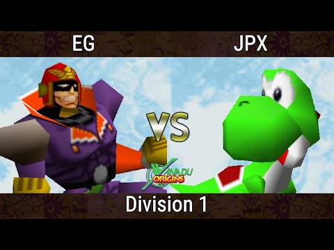 Xanadu Origins - EG (Captain Falcon) Vs. JPX (Yoshi) Smash Bros - SSB64