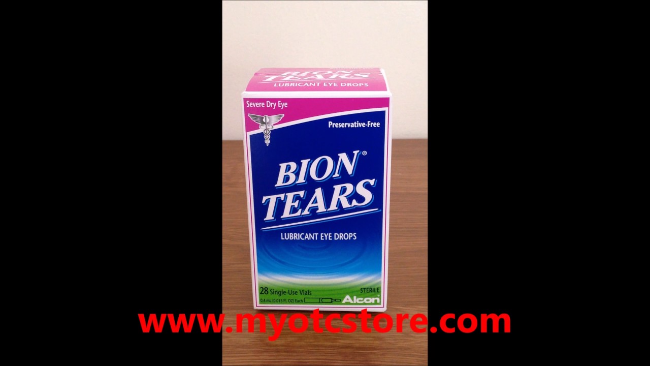 Alcon Bion Tears Lubricant Eye Drops