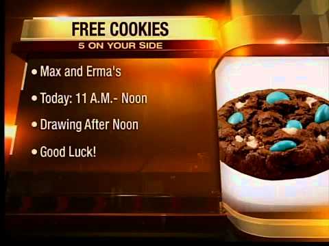 5am: Win free cookies for a year