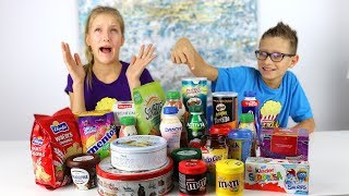 Don&#39;t Choose the Wrong Snack Slime Challenge!