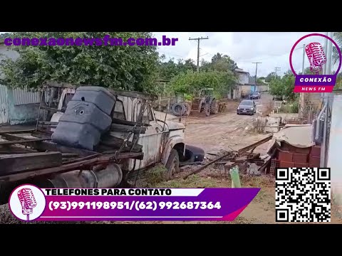 Denúncia de Moradores Sobre a Situação de Trecho da Rua Brasil Caiado